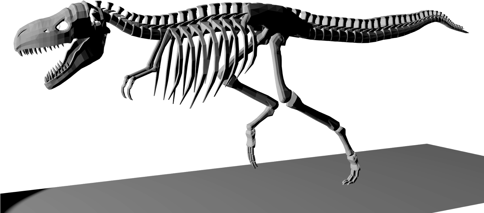 Skeleton , Png Download - Rib Clipart (1601x706), Png Download