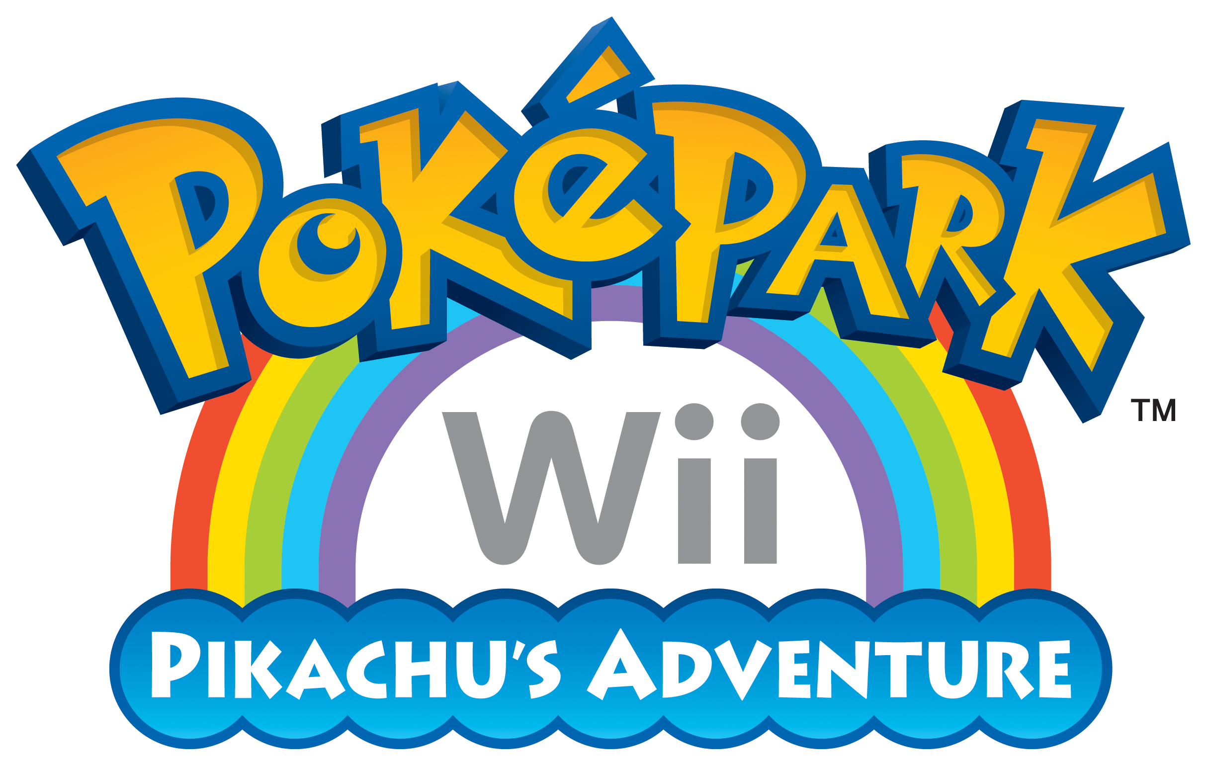 Pokemon Logo - Pokepark Wii Pikachu's Adventure Logo Clipart (2428x1533), Png Download