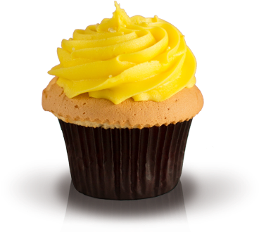 No Matter What You Are Celebrating Simply Sweet Cupcakes - Yellow Cup Cakes Png Clipart (895x375), Png Download