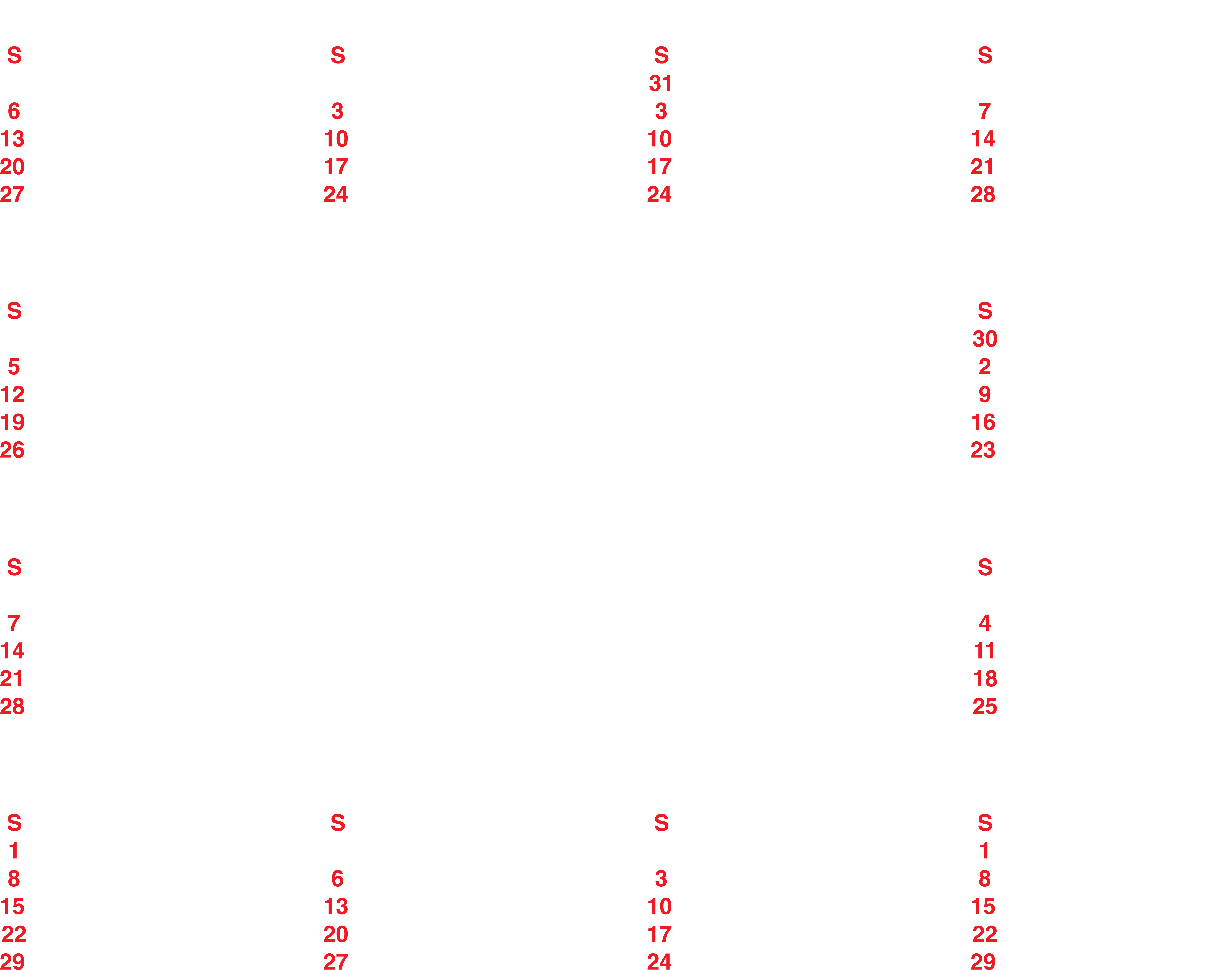 2019 Transparent White Calendar Png Image Clipart (8000x6327), Png Download