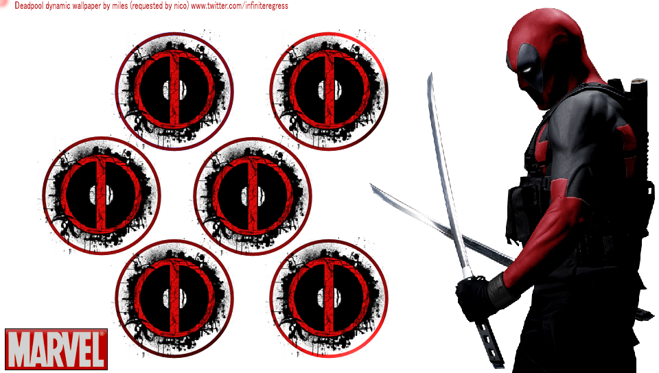 Ps Vita Deadpool 'dynamic' Wallpaper Photo Deadpoolii - Marvel Comics Clipart (960x544), Png Download