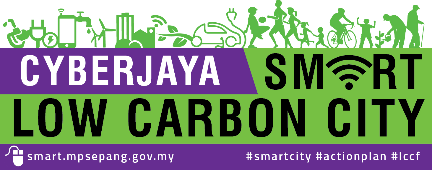 Cropped Design Logo Smart Low Carbon City - Poster Clipart (1462x578), Png Download