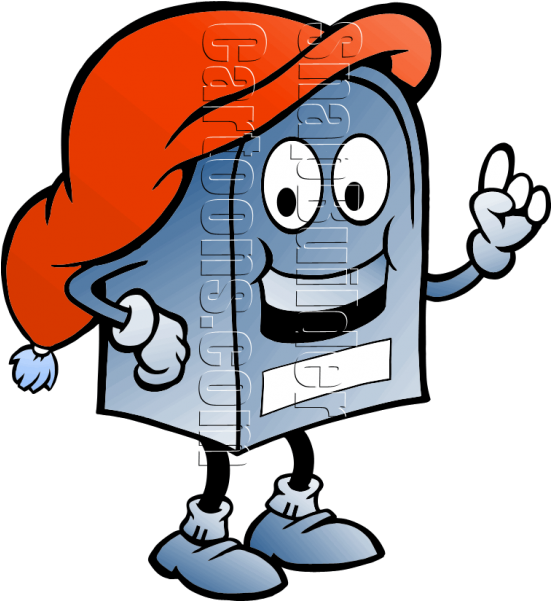 Christmas Mail Box Clipart - Png Download (600x600), Png Download