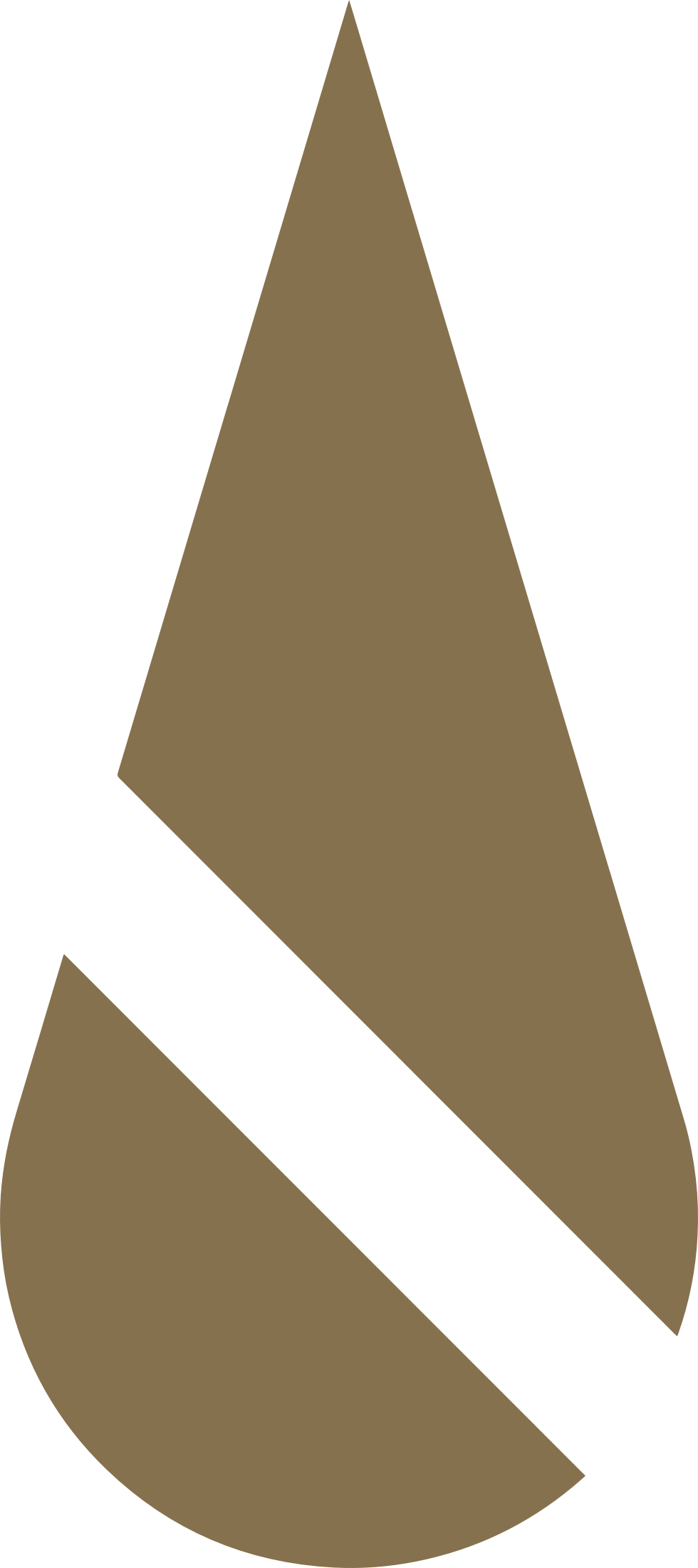 In Truth We Trust - Triangle Clipart (980x2199), Png Download