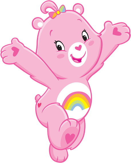 Care Bear Png - Care Bears Cheer Bear Clipart (484x640), Png Download
