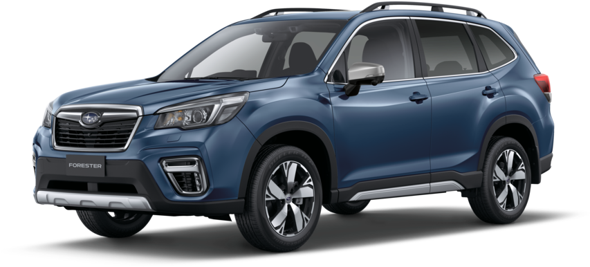 Sep 2018 Onwards - Subaru Forester 2019 Черный Clipart (1024x683), Png Download