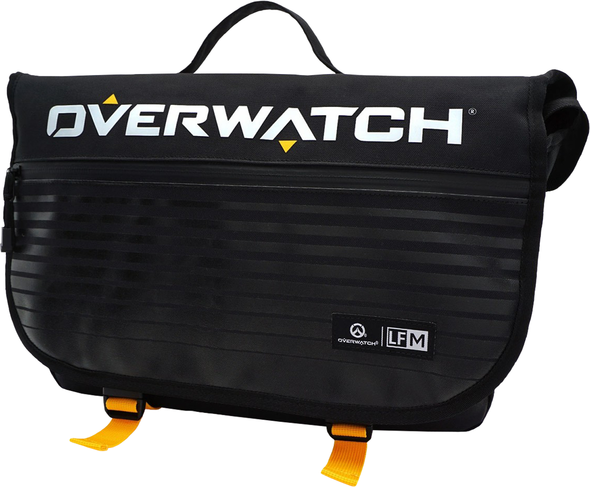 Overwatch Logo 16” Messenger Bag - Messenger Bag Clipart (1211x1000), Png Download