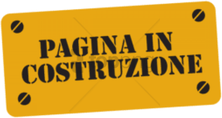 Free Png In Costruzione Png Image With Transparent - Pagina In Costruzione Clipart (850x465), Png Download