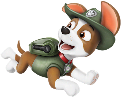 Tracker Paw Patrol Png Clipart (398x369), Png Download
