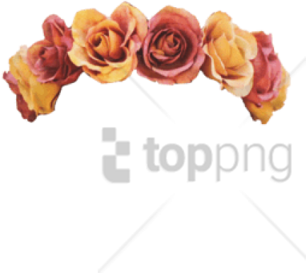 Free Png Clip Are Flower Crown Png Image With Transparent - Flower Crown Cut Out (850x578), Png Download