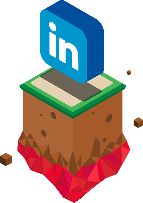 The Linkedin Logo - Illustration Clipart (500x711), Png Download