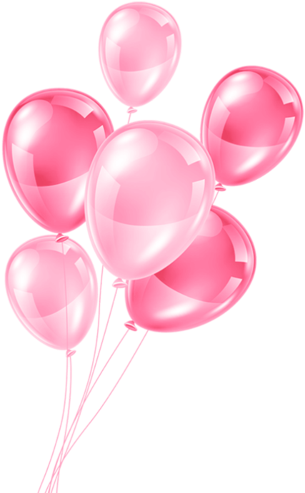 Pink Balloon Png Clipart (715x715), Png Download