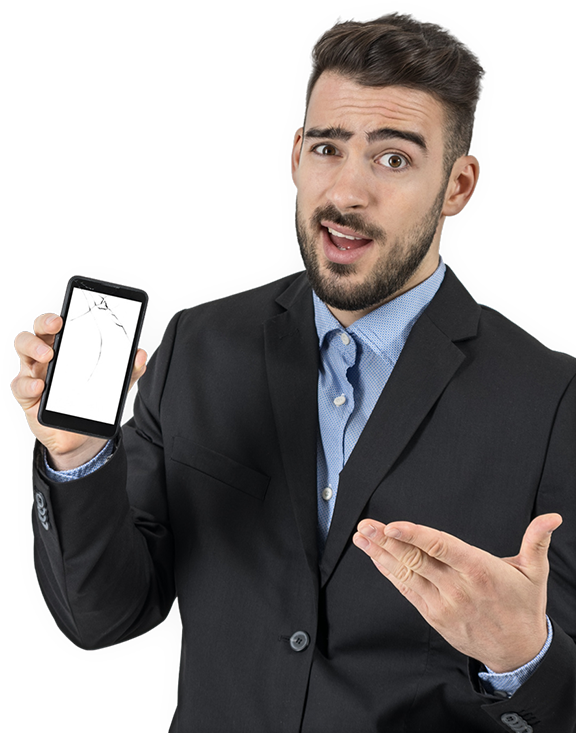 15 Person On Phone Png For Free Download On Mbtskoudsalg - Man With Mobile Png Clipart (592x740), Png Download