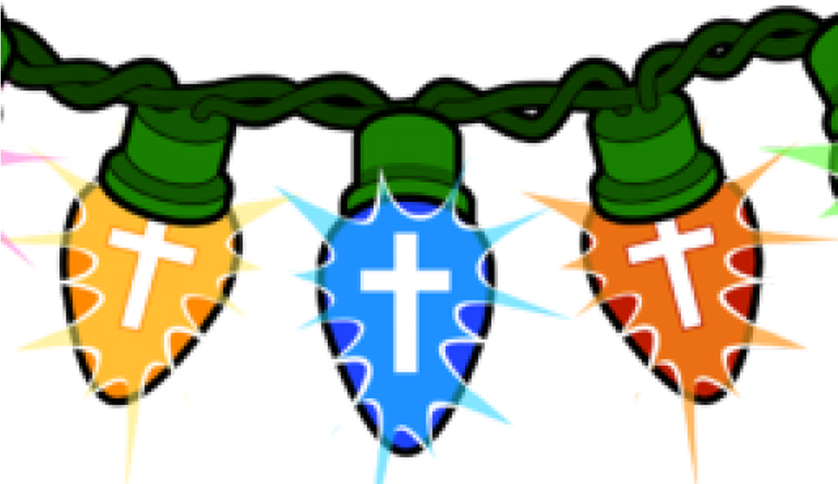 Christmas Lights Clipart Outdoor Christmas Lights Png - String Of Christmas Lights Clipart Transparent Png (1200x715), Png Download