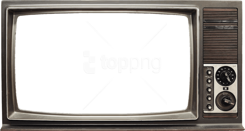 Download Old Tv Png Images Background - Old Tv Transparent Background Clipart (850x456), Png Download