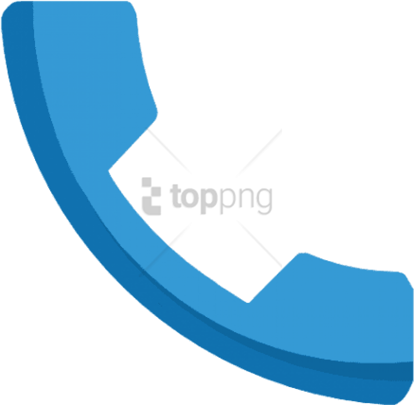 Free Png Free Phone Icon Android Kitkat S Transparent - Blue Transparent Background Telephone Icon Clipart (850x833), Png Download