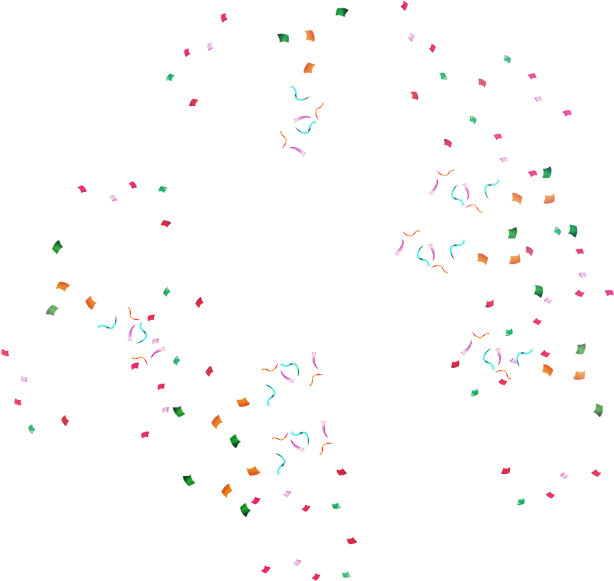 Silver Confetti Png - Art Clipart (1000x1667), Png Download
