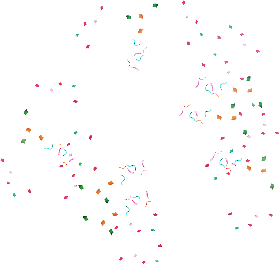 Silver Confetti Png - Art Clipart - Large Size Png Image - PikPng