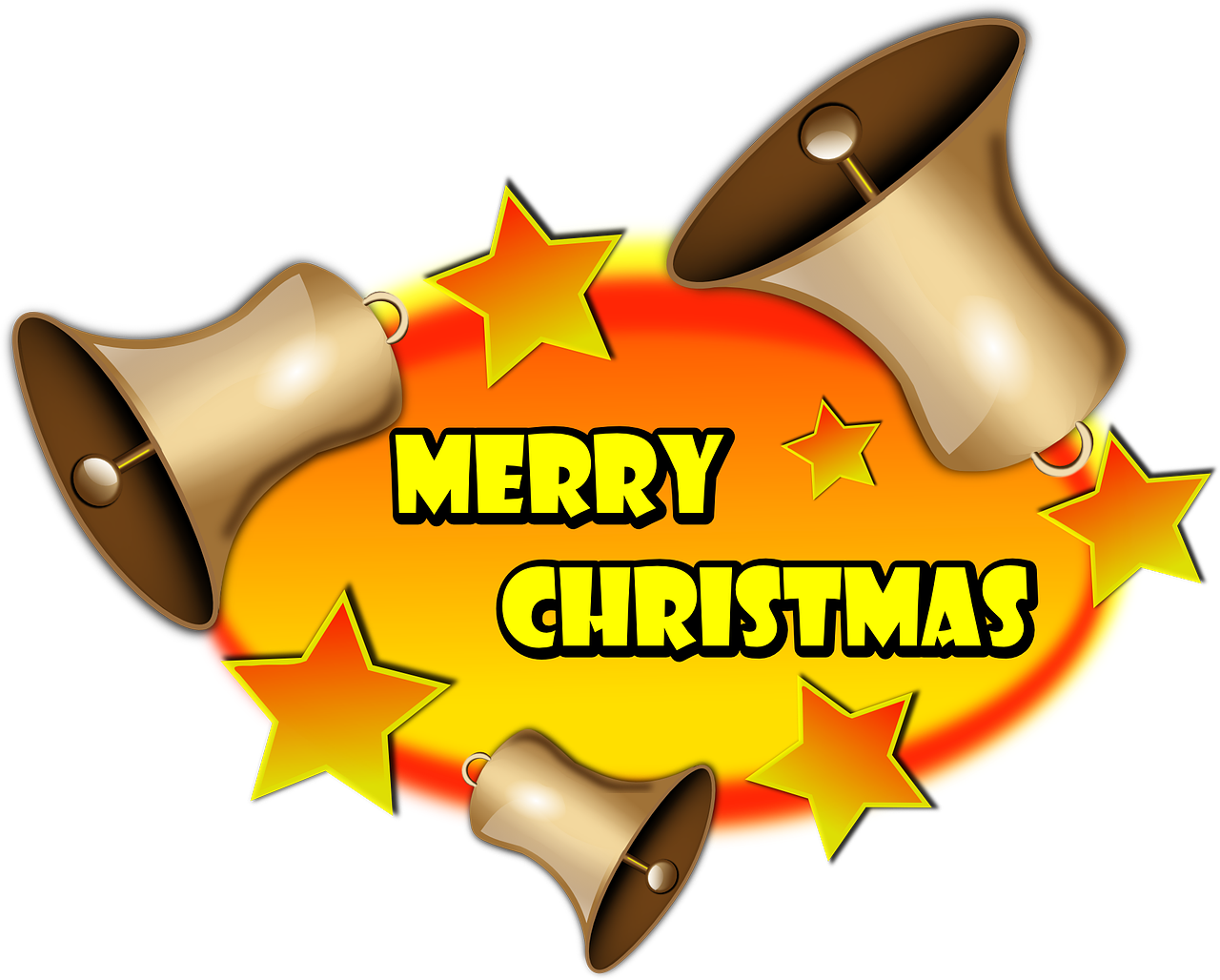 Merry Christmas Christmas Stars Png Image - Animated Merry Christmas Banner Clipart (1280x1028), Png Download