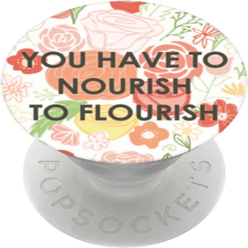 Nourish To Flourish, Popsockets - Cake Clipart (989x1000), Png Download