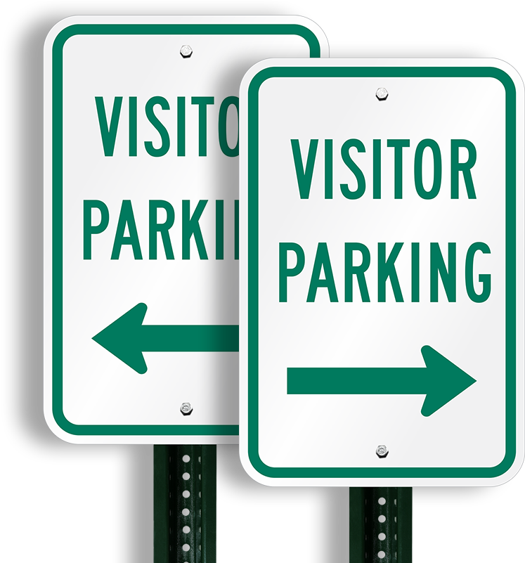 Visitor Parking Signs - Parking Sign Clipart (800x800), Png Download