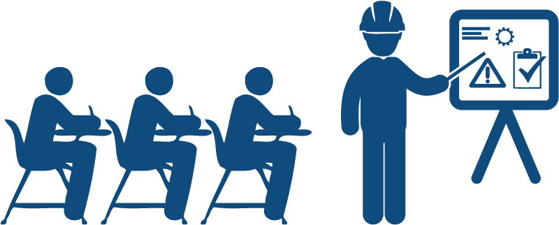 Safety Training Courses In Png - Health And Safety Icon Clipart (845x372), Png Download