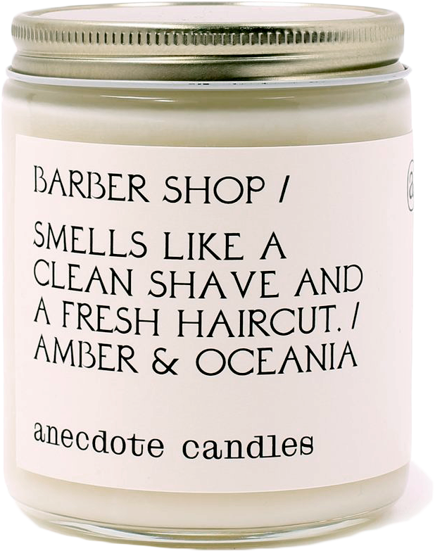 Barber Shop - Anecdote Candles - Cosmetics Clipart (1000x1000), Png Download