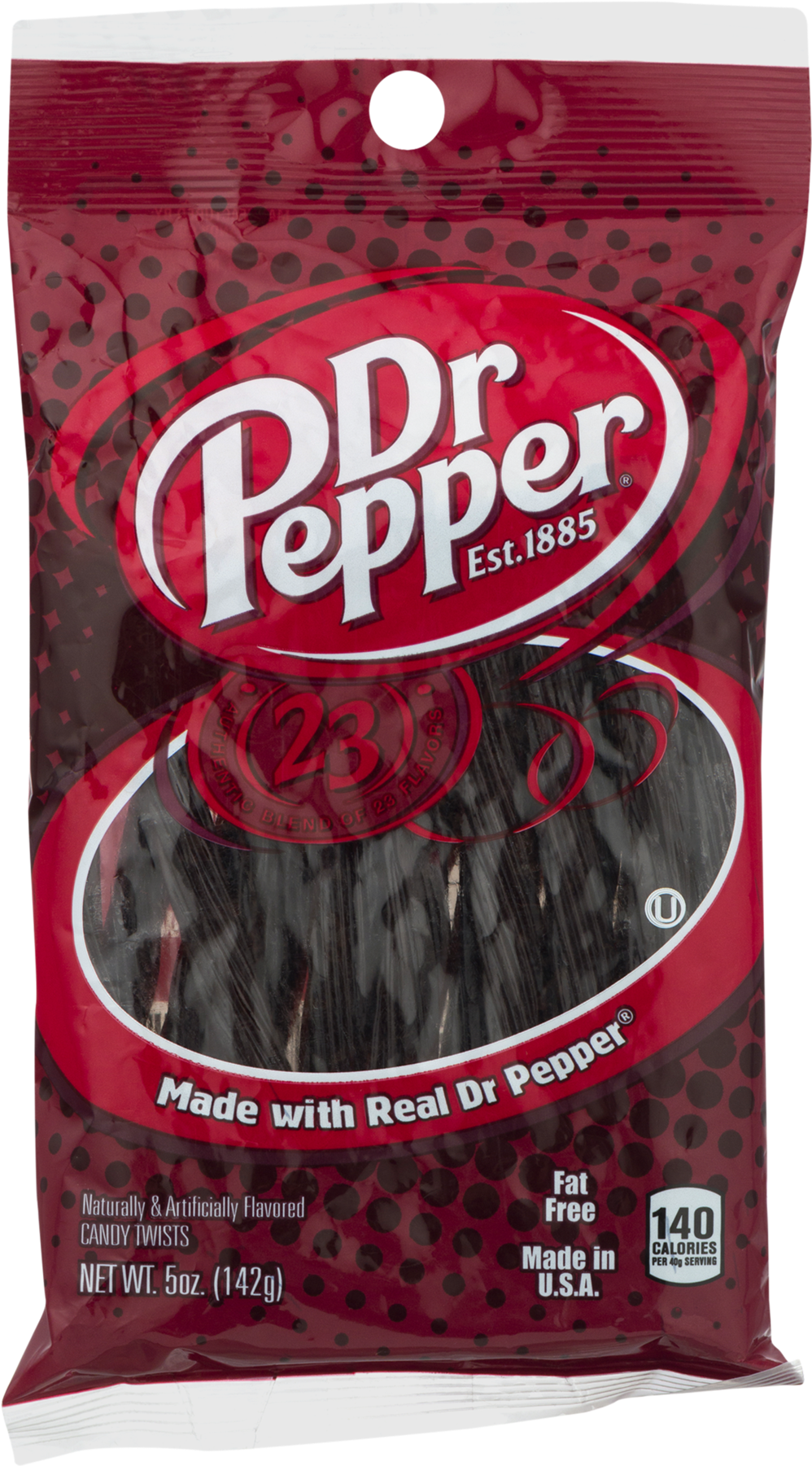 Kennys Juicy Dr Pepper Twists 5 Ounce Bags, (pack Of - Dr Pepper Twist Clipart (1800x1800), Png Download