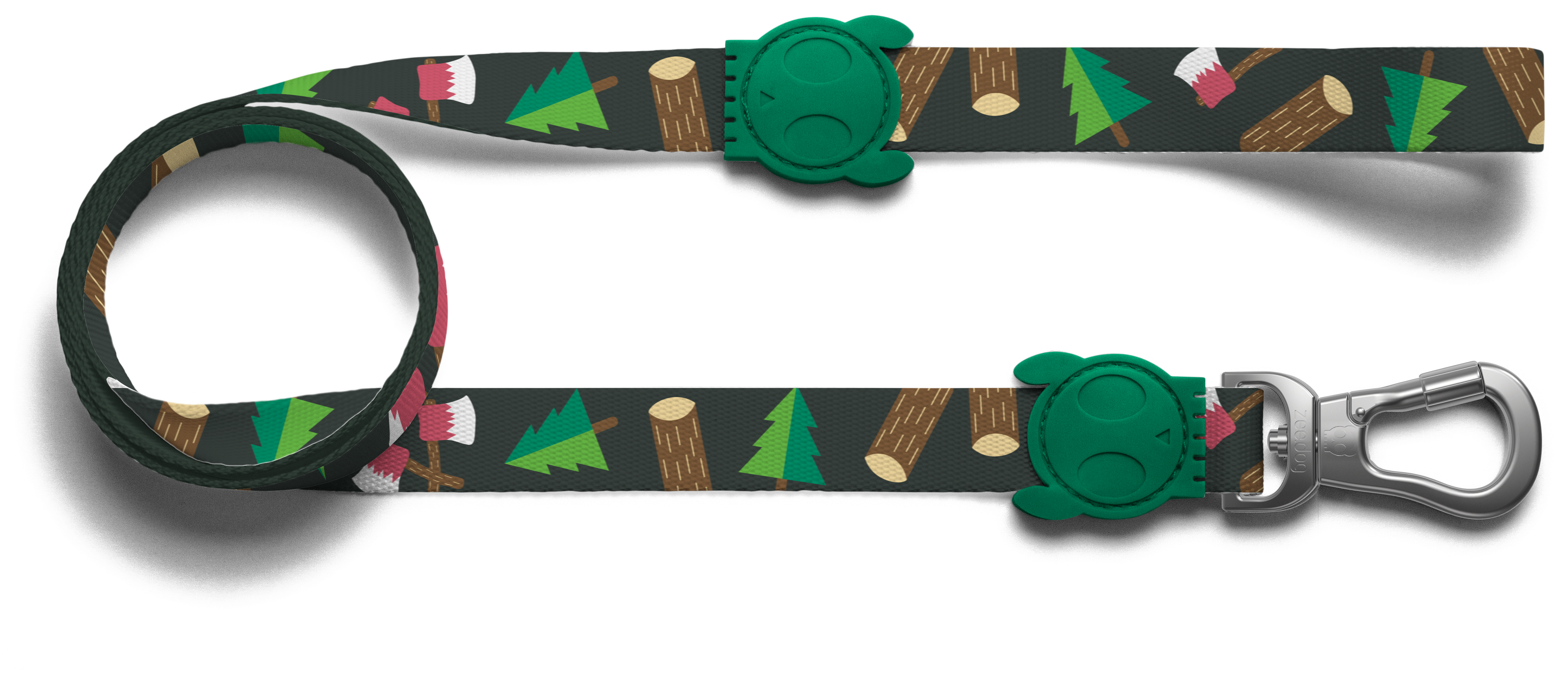 Dog Leash Woods - Zee Dog Clipart (5064x2586), Png Download