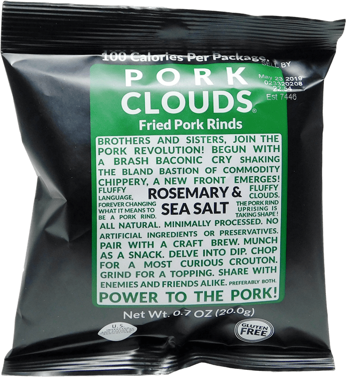 Shopaip Healthy Foods // Pork Clouds Rosemary And Sea - Pork Clipart (800x800), Png Download