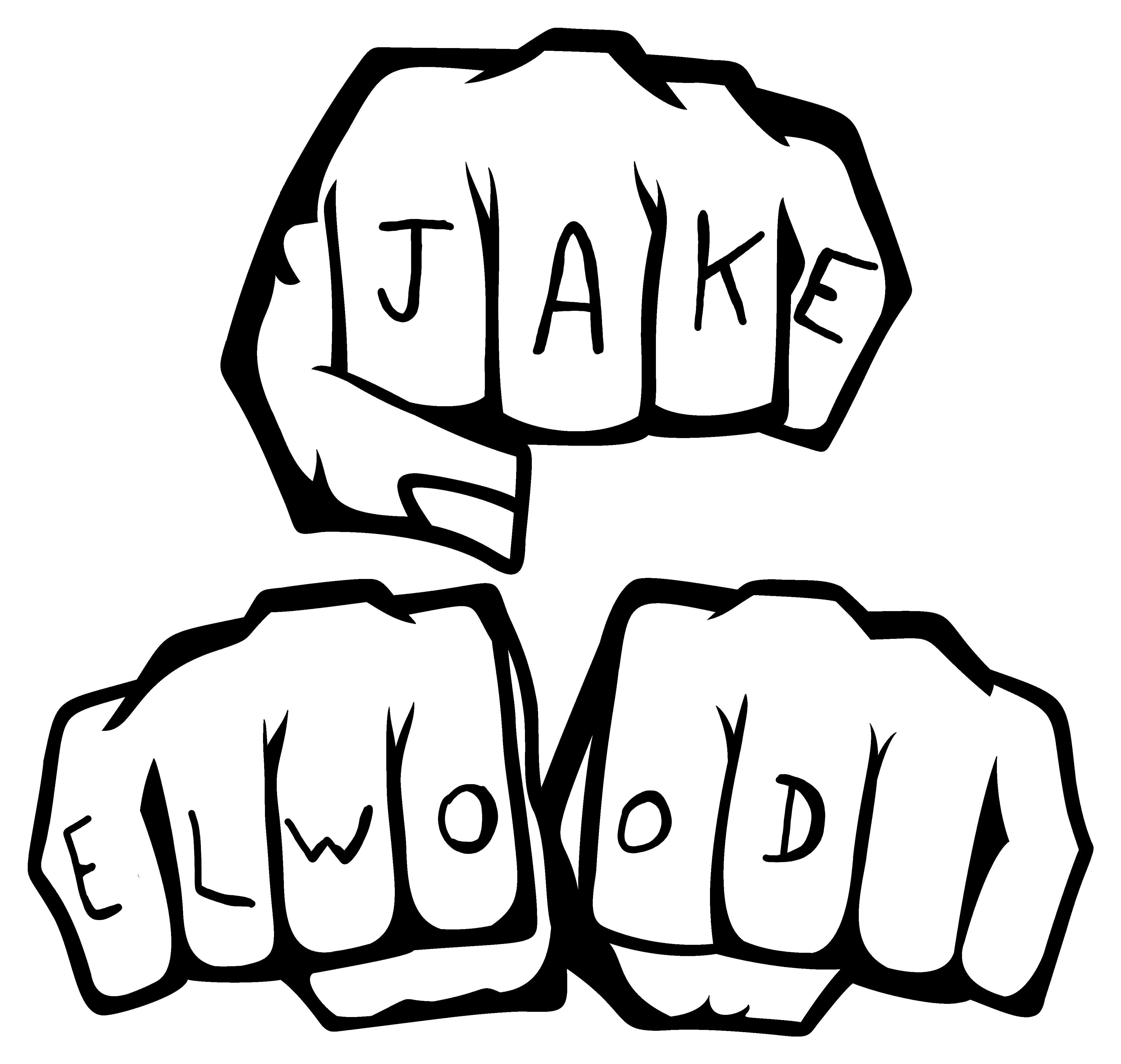 Blues Brothers Fists Clipart (5000x5000), Png Download