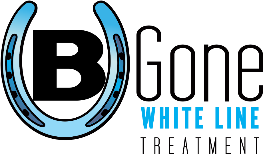 B Gone White Line Treatment - Graphic Design Clipart (921x542), Png Download