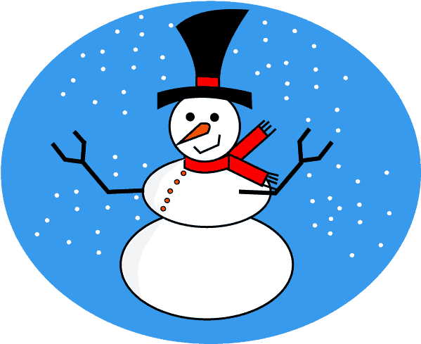How To Draw - Easy Figure Drawing Snowman Clipart (678x600), Png Download