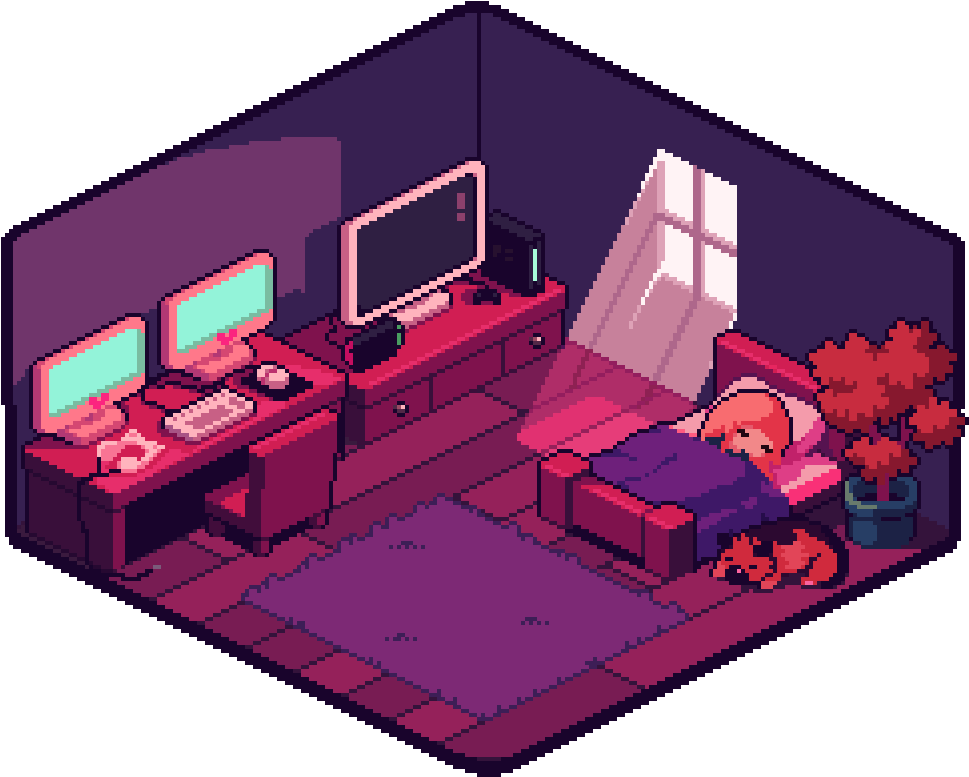 #pixel Art - Ts4 Dollhouses Clipart (1280x848), Png Download