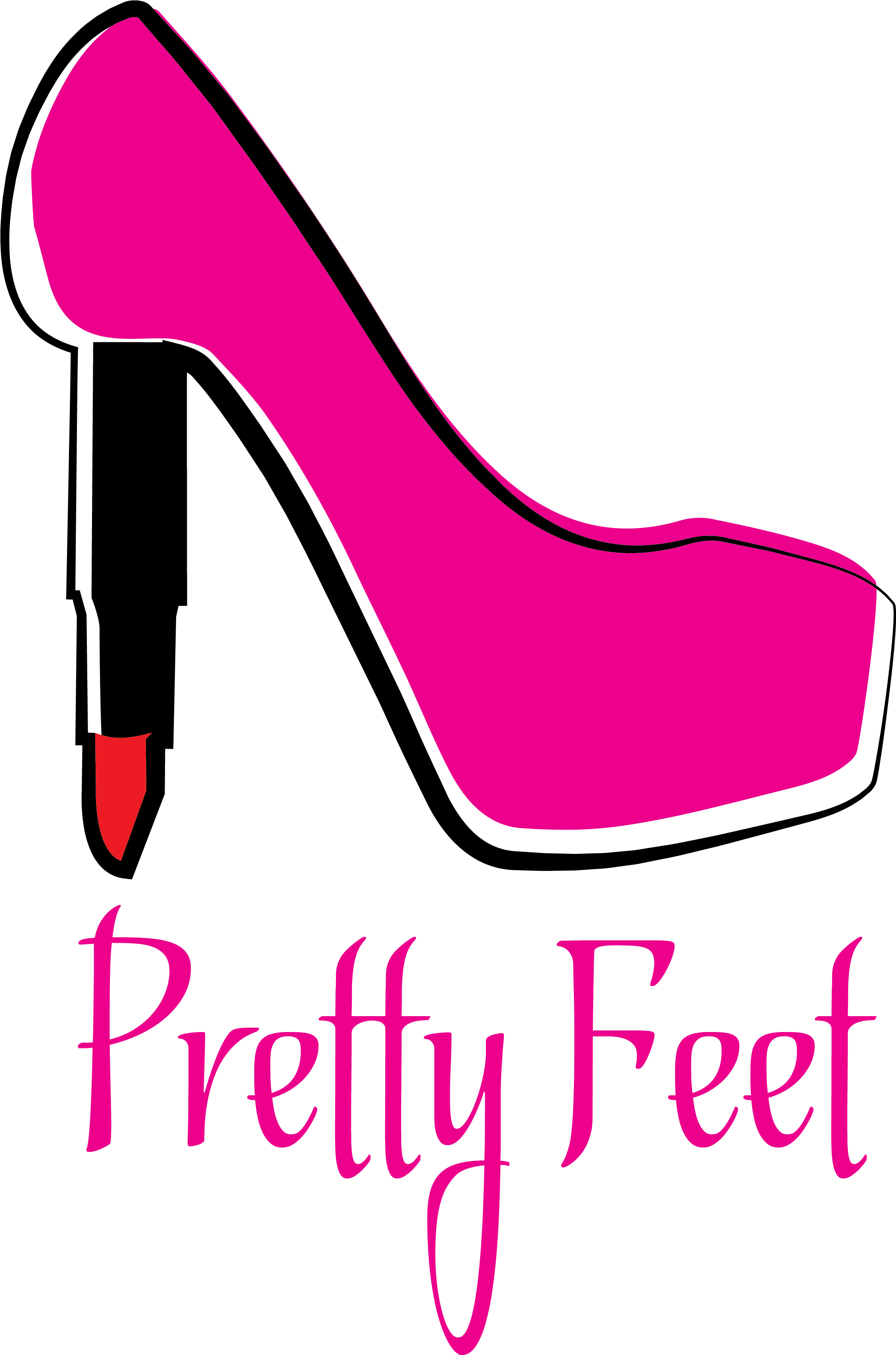 Heels Clipart Purse - Basic Pump - Png Download (2258x3430), Png Download
