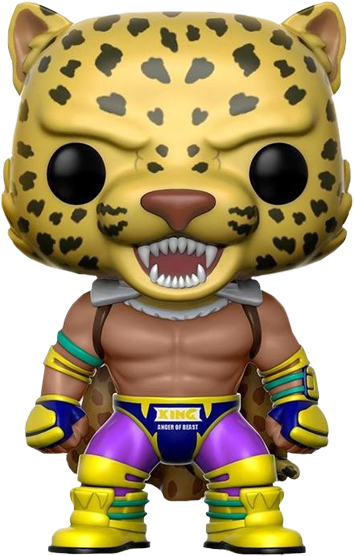 Tekken King Us Exclusive Pop Vinyl Figure - Funko Pop Tekken King Caped Clipart (600x600), Png Download