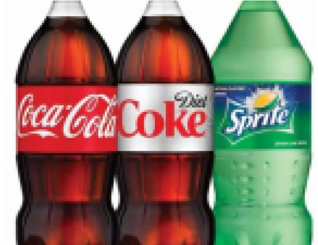Soda Bottle Clipart - Coca Cola Bottle - Png Download (640x480), Png Download