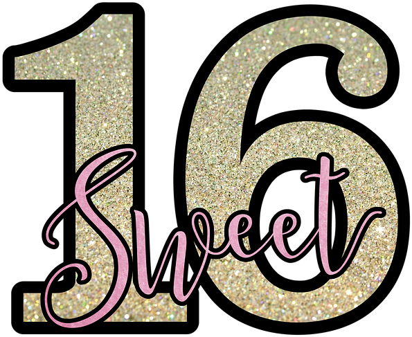 Sweet 16 Png Clipart (720x720), Png Download