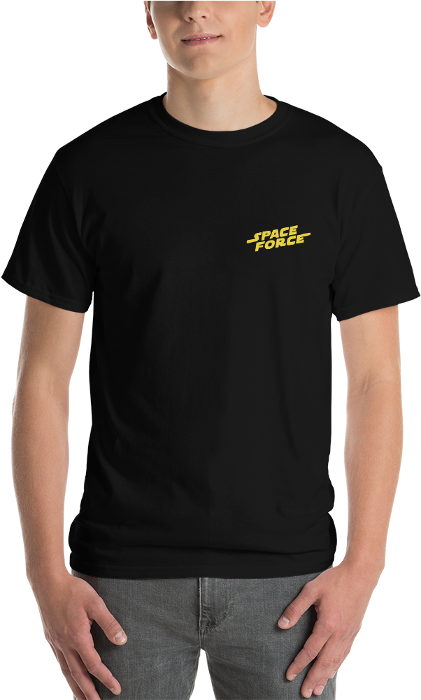 Make Space Great Again T-shirt Special Edition Great - Mock Up Tshirt Black Clipart (1000x1000), Png Download
