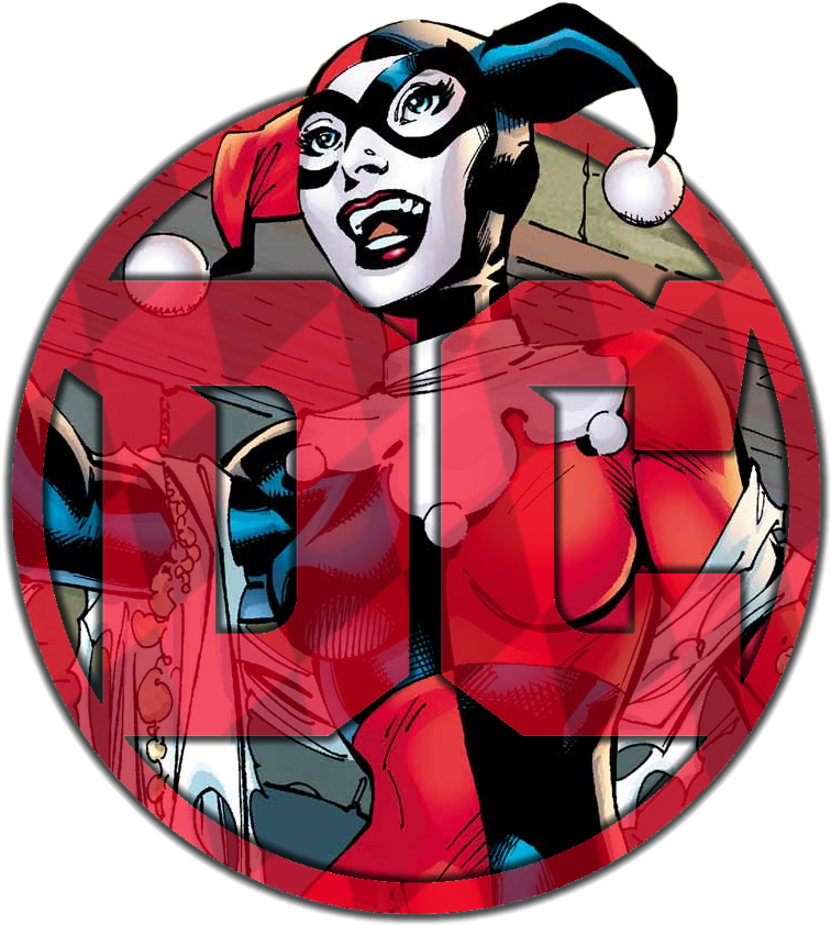 Dc Harley Quinn Logo By Thestrangeeli - Cartoon Clipart (919x900), Png Download