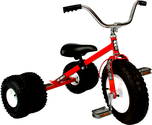 Dirt King Child Dually - Dirt King Tricycle Clipart (640x535), Png Download