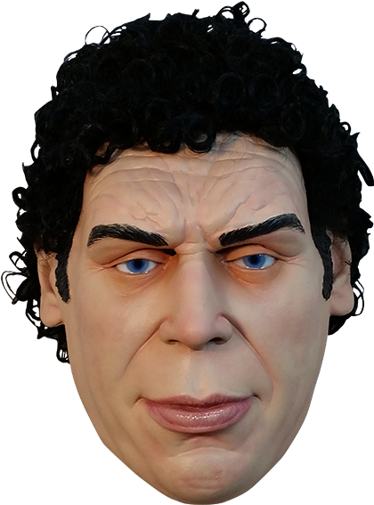 Andre The Giant Wwe Adult Halloween Party Mask - Andre The Giant Face Clipart (639x639), Png Download
