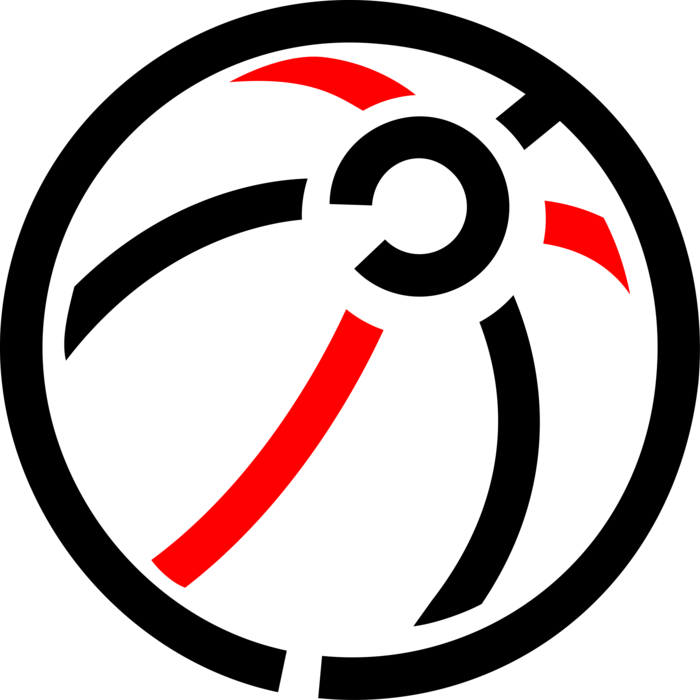 Vector Illustration Of Inflatable Beach Ball Water Clipart (700x700), Png Download