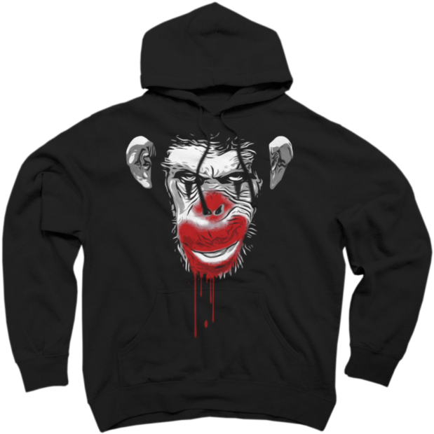 Evil Monkey Clown - My Hero Academia Hoodies Clipart (650x650), Png Download