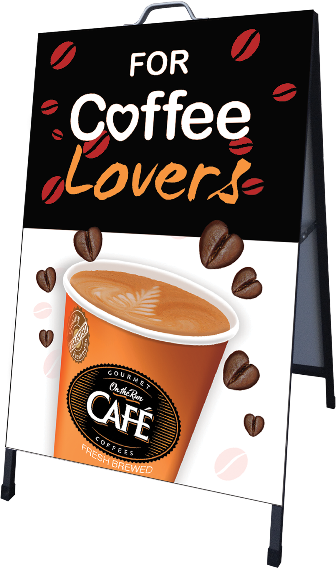 Steel A-frame Signs - Banner Clipart (2362x2362), Png Download