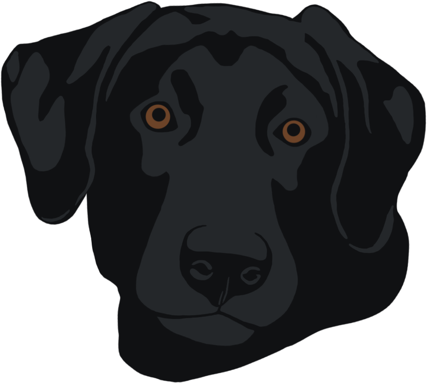 Black Lab Weasyl - Dog Licks Clipart (900x900), Png Download