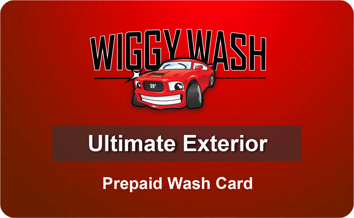 Car Wash Gift Card, Ultimate Wash - Wiggy Wash Clipart (1696x1068), Png Download