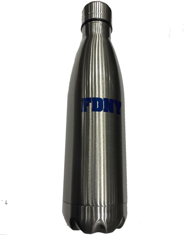 Fdny Metal Water Bottle - Water Bottle Clipart (800x800), Png Download