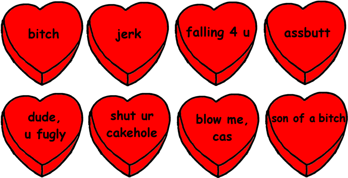 Supernatural Edition Made By Me - Heart Clipart (1162x604), Png Download