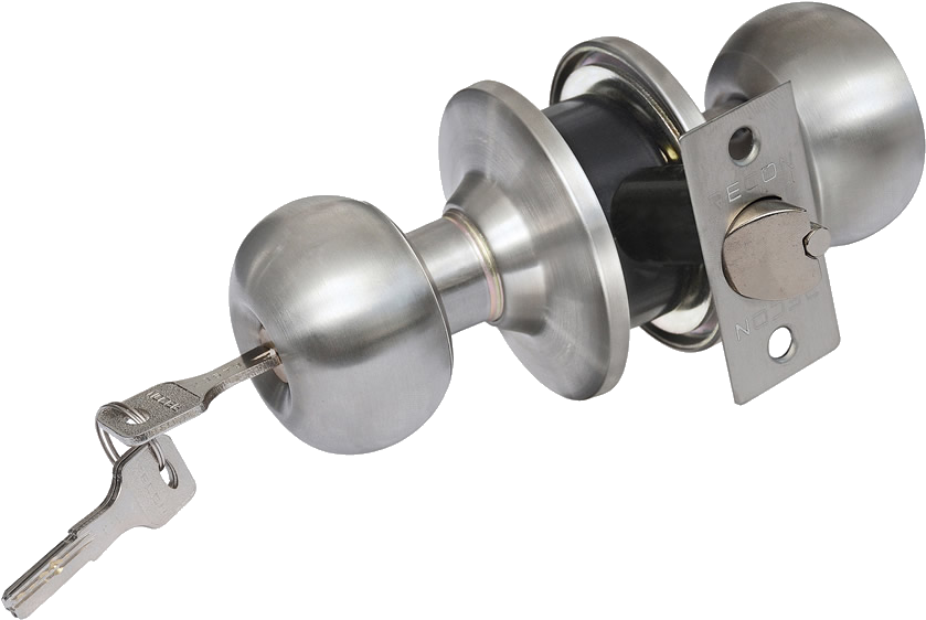 Ss Cylindrical Lock - Door Clipart (900x600), Png Download